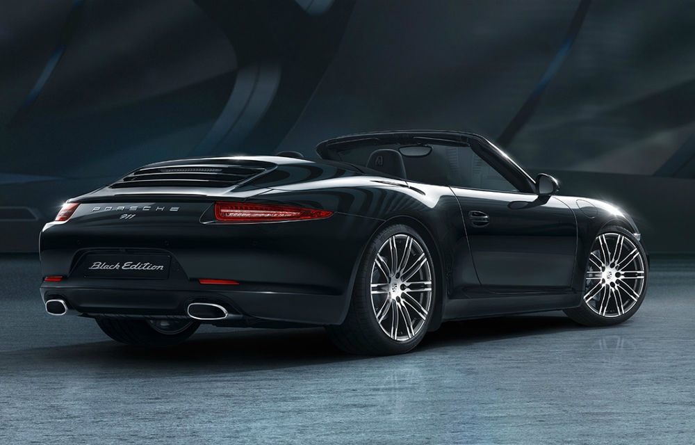 Porsche introduce o nouă versiune în gamele 911 şi Boxster: Black Edition - Poza 23