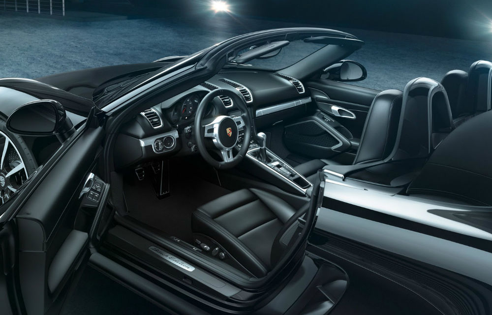 Porsche introduce o nouă versiune în gamele 911 şi Boxster: Black Edition - Poza 20