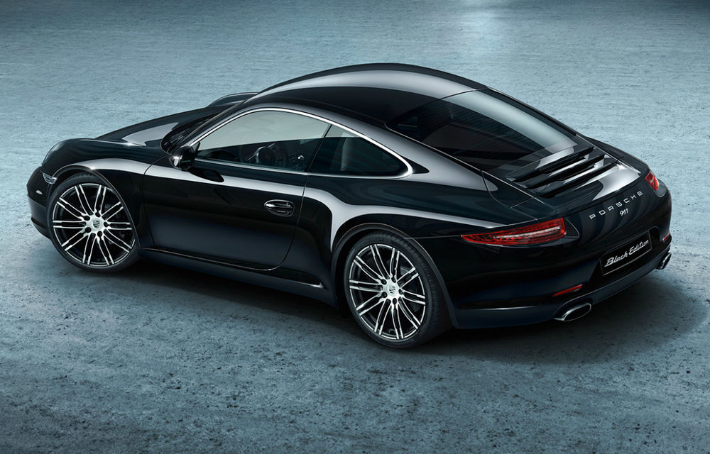 Porsche introduce o nouă versiune în gamele 911 şi Boxster: Black Edition - Poza 5