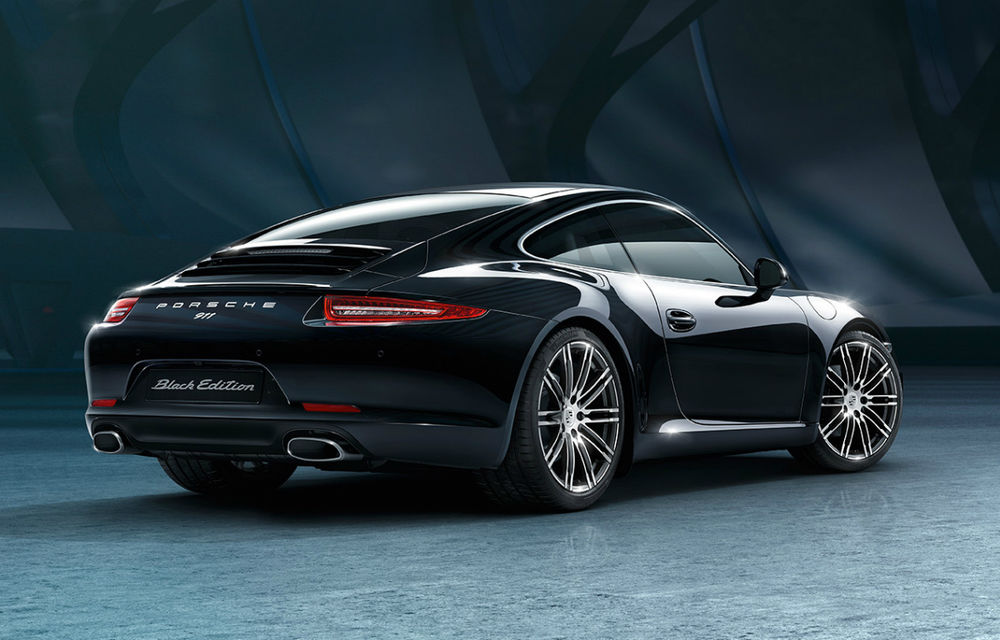 Porsche introduce o nouă versiune în gamele 911 şi Boxster: Black Edition - Poza 4