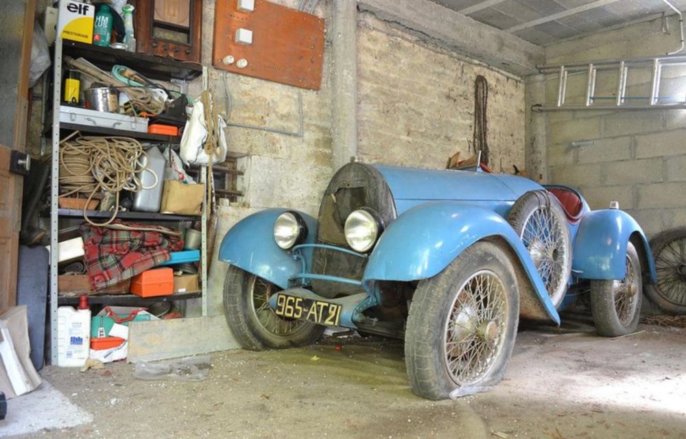 Un Bugatti Brescia regăsit după 40 de ani va fi vândut la licitaţie - Poza 1