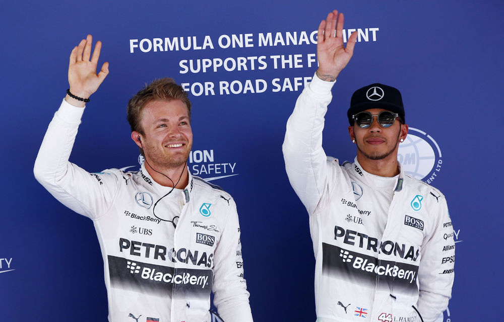 Rosberg, încântat că Hamilton rămâne la Mercedes: &quot;Mă bucur să concurez împotriva lui&quot; - Poza 1