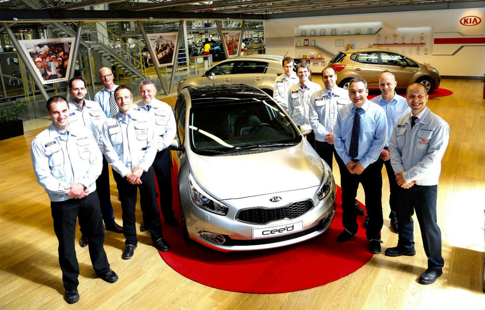 Kia cee`d atinge primul său record european: un milion de maşini produse - Poza 1