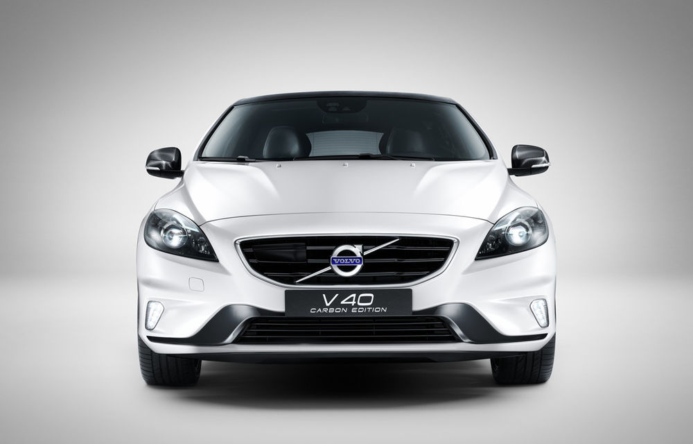 Volvo V40 Carbon: 343 de exemplare dedicate unor pieţe speciale pentru marca suedeză - Poza 1
