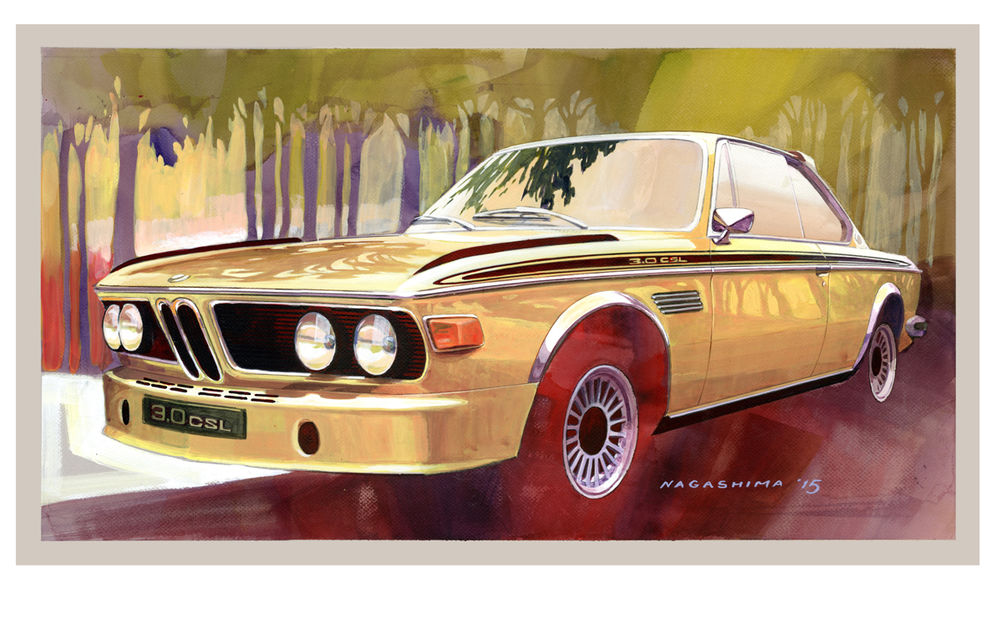 BMW 3.0 CSL Hommage: concept de design cu influențe retro prezentat la Concursul de Eleganţă Villa d'Este - Poza 26