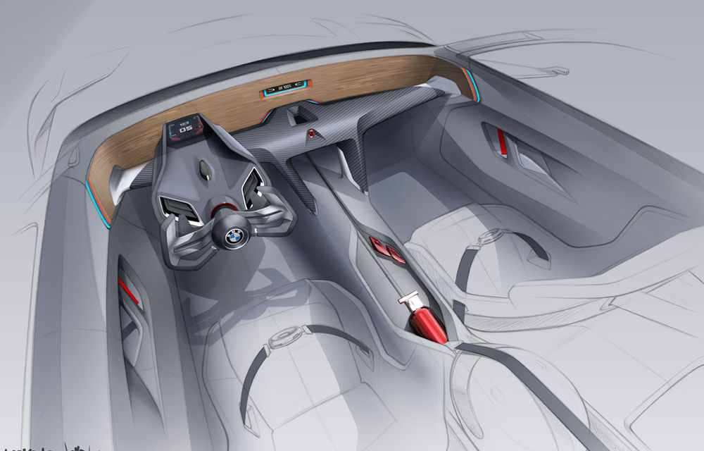 BMW 3.0 CSL Hommage: concept de design cu influențe retro prezentat la Concursul de Eleganţă Villa d'Este - Poza 29