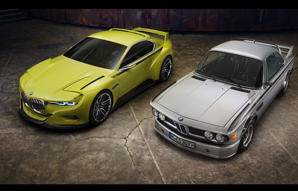 BMW 3.0 CSL Hommage: concept de design cu influențe retro prezentat la Concursul de Eleganţă Villa d'Este - Poza 20