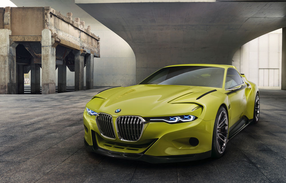 BMW 3.0 CSL Hommage: concept de design cu influențe retro prezentat la Concursul de Eleganţă Villa d'Este - Poza 3