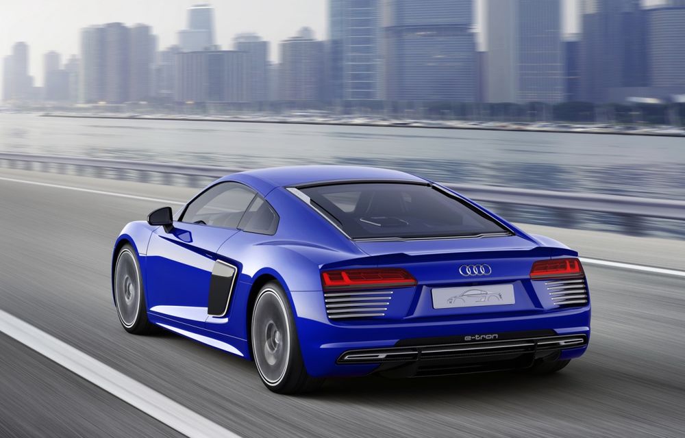 Audi a prezentat un concept cu tehnologie de conducere autonomă bazat pe modelul R8 e-tron - Poza 8