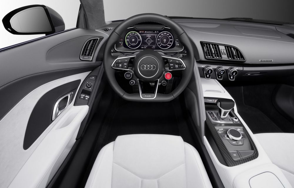 Audi a prezentat un concept cu tehnologie de conducere autonomă bazat pe modelul R8 e-tron - Poza 11