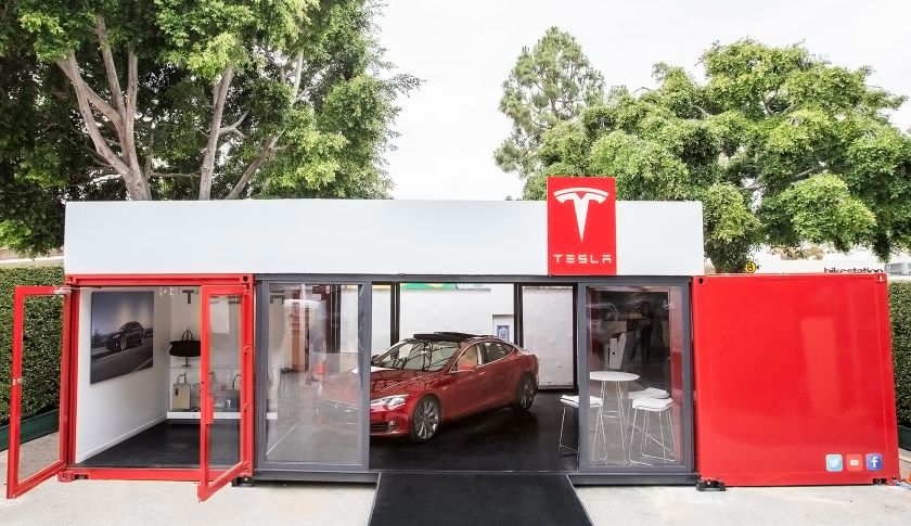 Tesla revoluţionează reţeaua sa de dealeri: showroom-container în marile oraşe - Poza 3