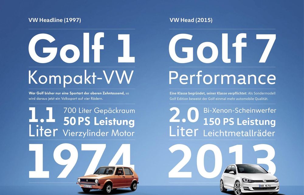 Schimbare de look la Volkswagen: germanii modifică fontul din siglă - Poza 2
