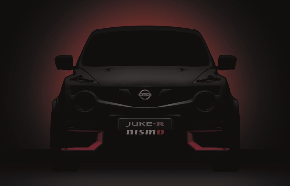 Nissan Juke-R Nismo, primul teaser al noii variante de performanță a crossoverului - Poza 1