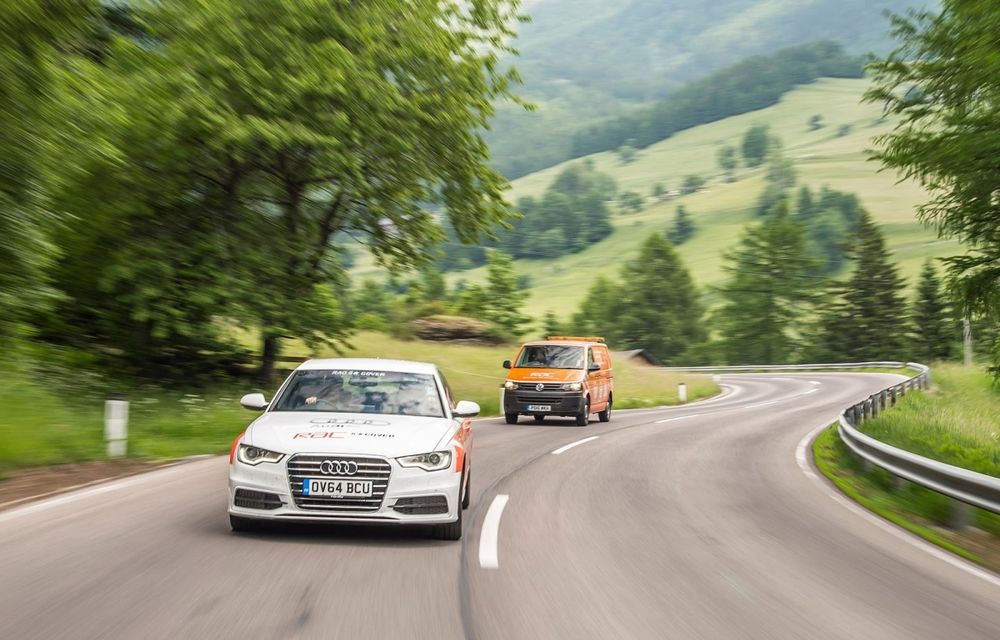 Audi A6 2.0 TDI ultra a stabilit un record mondial: 14 țări traversate și 1.865 km fără realimentare - Poza 3