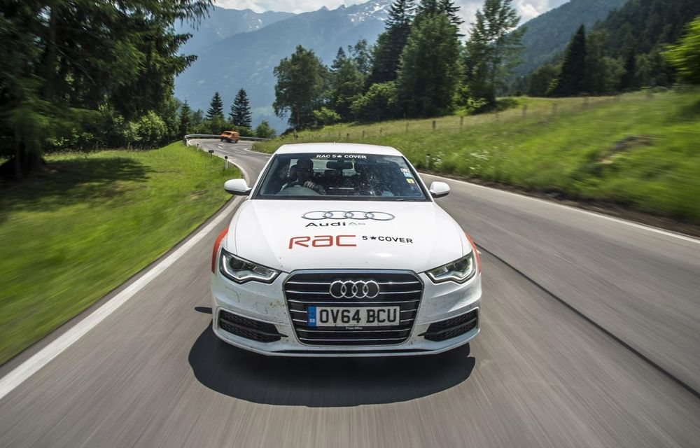 Audi A6 2.0 TDI ultra a stabilit un record mondial: 14 țări traversate și 1.865 km fără realimentare - Poza 1