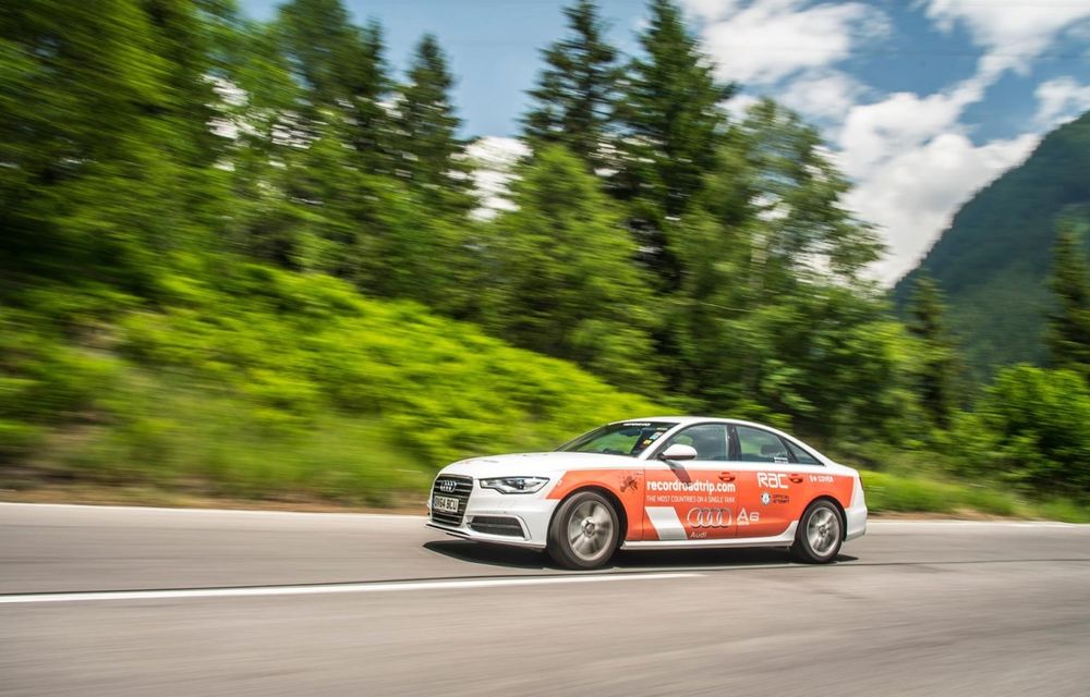 Audi A6 2.0 TDI ultra a stabilit un record mondial: 14 țări traversate și 1.865 km fără realimentare - Poza 7