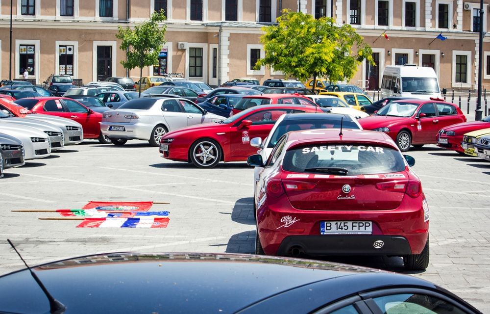 Alfa Fest, întrunirea anuală a pasionaților mărcii italiene, a adunat 100 de mașini pe Transfăgărșan - Poza 8