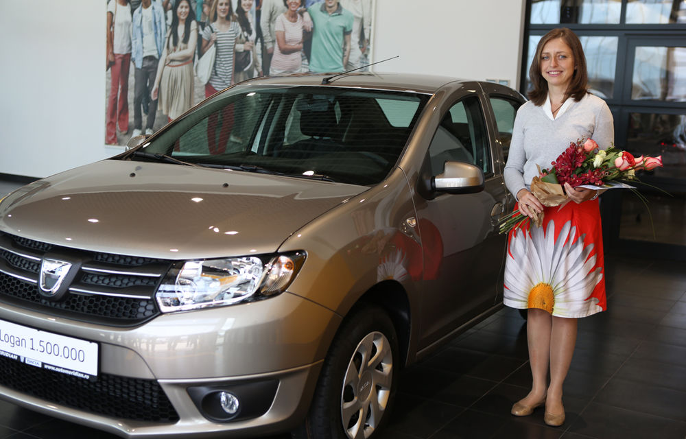 Dacia a livrat exemplarul Logan cu numărul 1.500.000 către o clientă din România - Poza 2