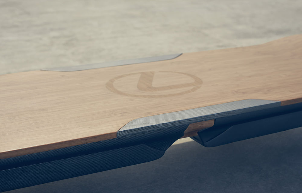 Lexus prezintă un prototip de skateboard fără roţi, cu levitaţie magnetică - Poza 3