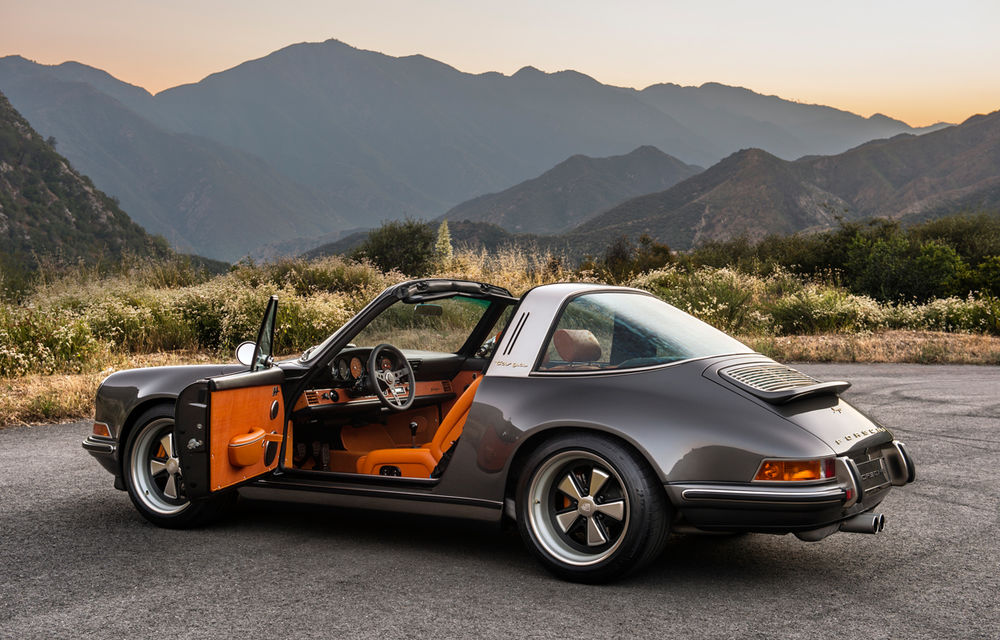 Primul exemplar Porsche 911 Targa restaurat de Singer Vehicle Design va fi expus la Goodwood Festival of Speed - Poza 11