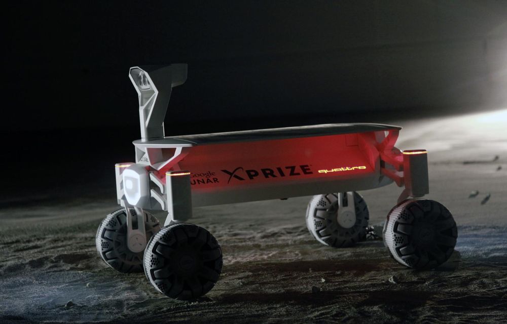 Audi va ateriza pe Lună în 2017 și va explora satelitul cu un vehicul botezat Quattro - Poza 4