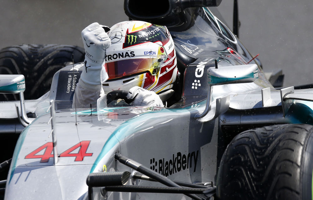 Hamilton: &quot;Strategia pneurilor de la Silverstone, cea mai bună din cariera mea&quot; - Poza 1