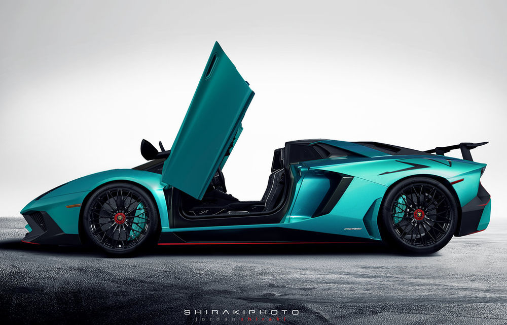 Lamborghini Aventador SuperVeloce Roadster: primele imagini cu decapotabila de 750 de cai putere - Poza 2