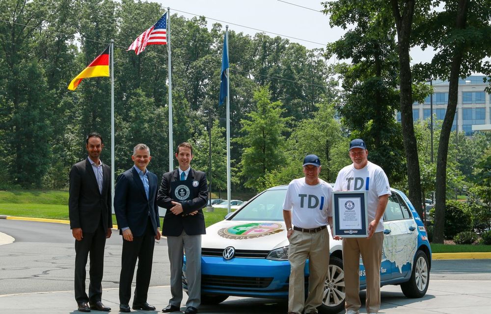 Volkswagen Golf 2.0 TDI stabilește un record de consum în SUA: 2.89 litri la sută - Poza 3
