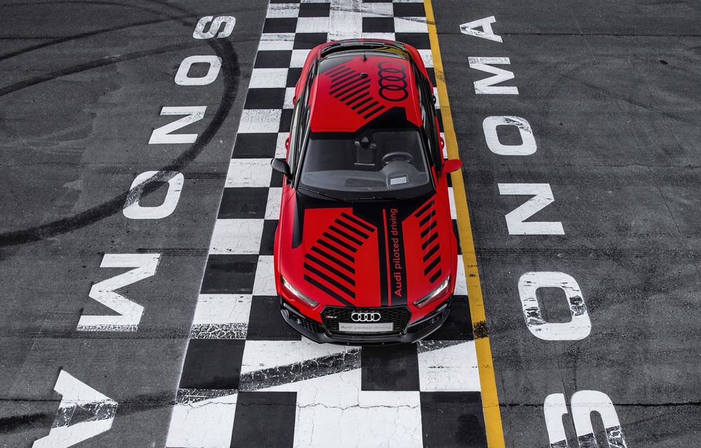 Audi RS7 Piloted Driving: noua versiune anticipează tehnologia prin care viitorul A8 se va conduce singur pe circuit - Poza 5