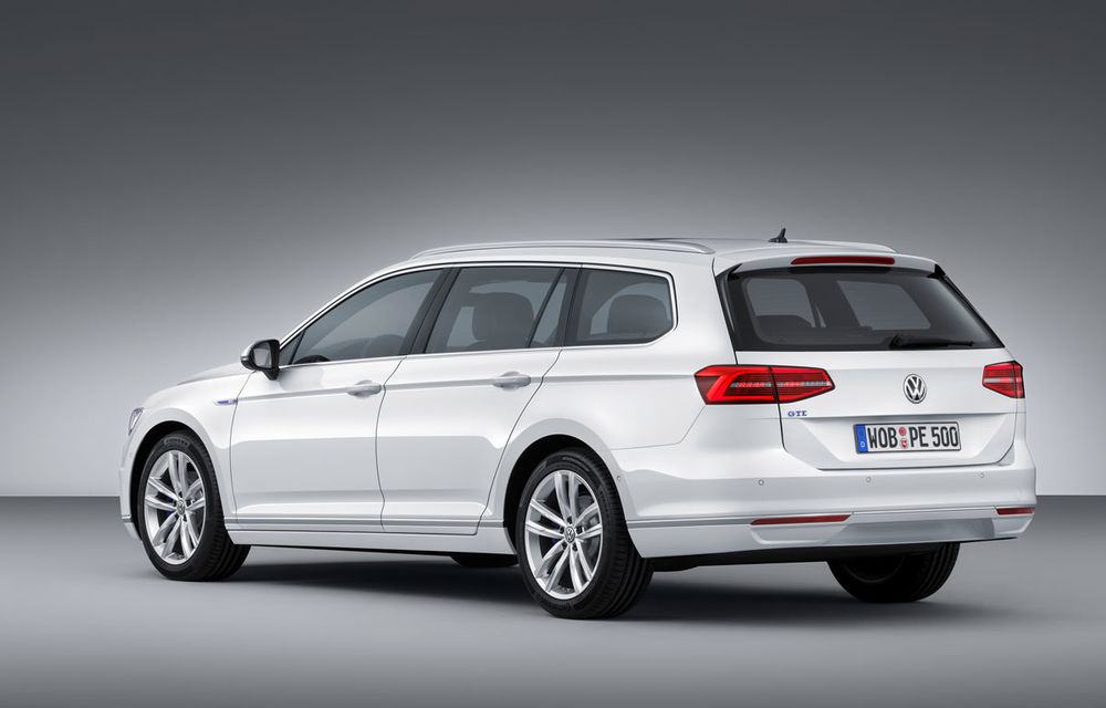 Volkswagen Passat GTE: versiunea hibridă alimentată la priză consumă 1.6 litri/100 km - Poza 4