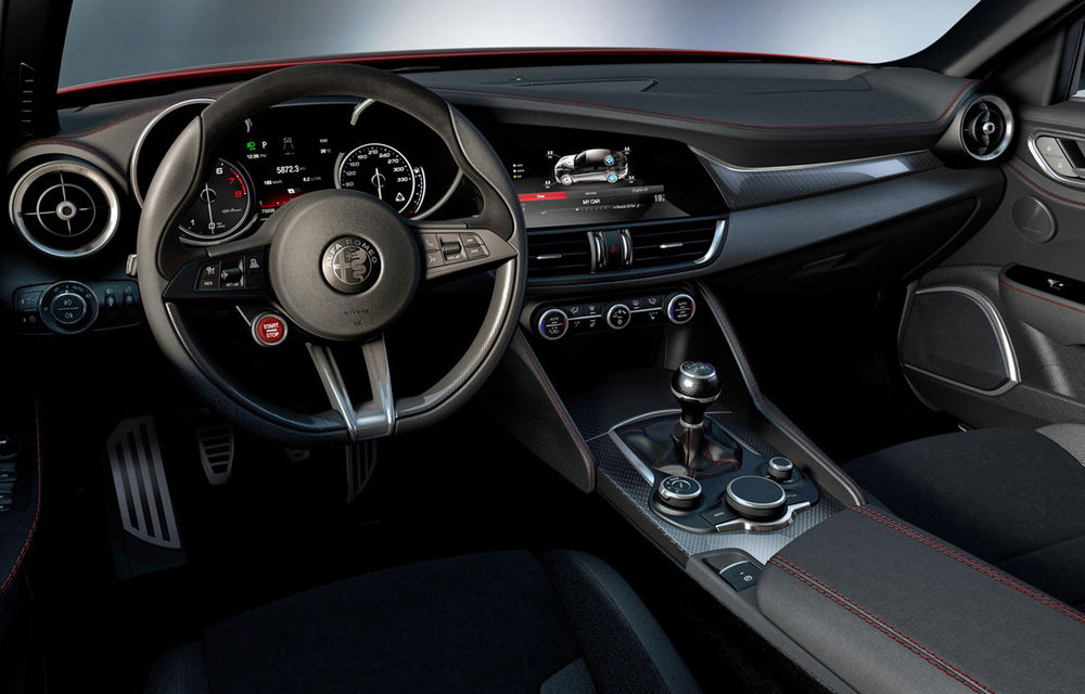 Alfa Romeo Giulia: primele imagini neoficiale cu interiorul noului model italian - Poza 12