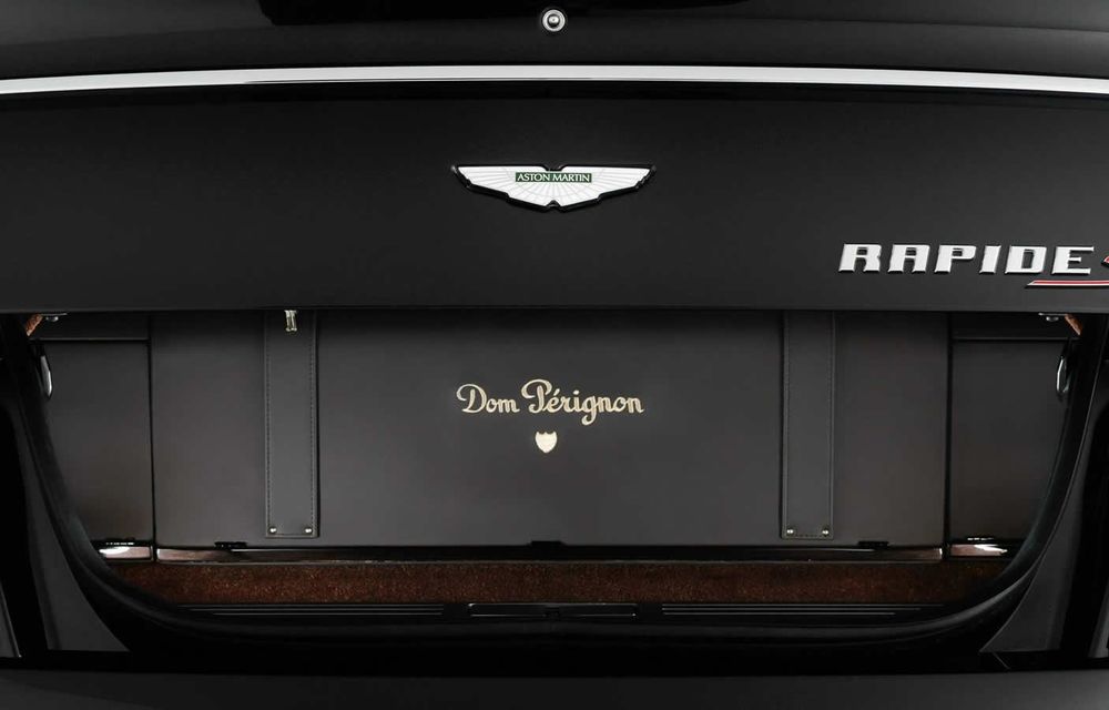 Inutil, dar spectaculos: Aston Martin Rapide S se transformă în minibar cu șampanie Dom Perignon - Poza 6