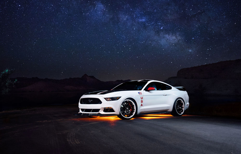 Ford a creat o ediție specială a modelului Mustang dedicată misiunilor spațiale Apollo - Poza 2