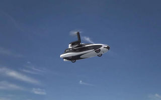 Un pas mai aproape de maşina zburătoare: Terrafugia TF-X e gata în 2022, decolează vertical şi poate zbura 800 de kilometri