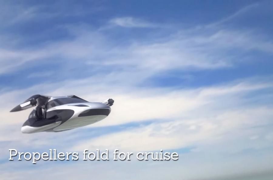 Un pas mai aproape de maşina zburătoare: Terrafugia TF-X e gata în 2022, decolează vertical şi poate zbura 800 de kilometri - Poza 2