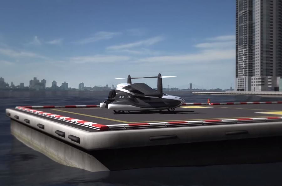 Un pas mai aproape de maşina zburătoare: Terrafugia TF-X e gata în 2022, decolează vertical şi poate zbura 800 de kilometri - Poza 15