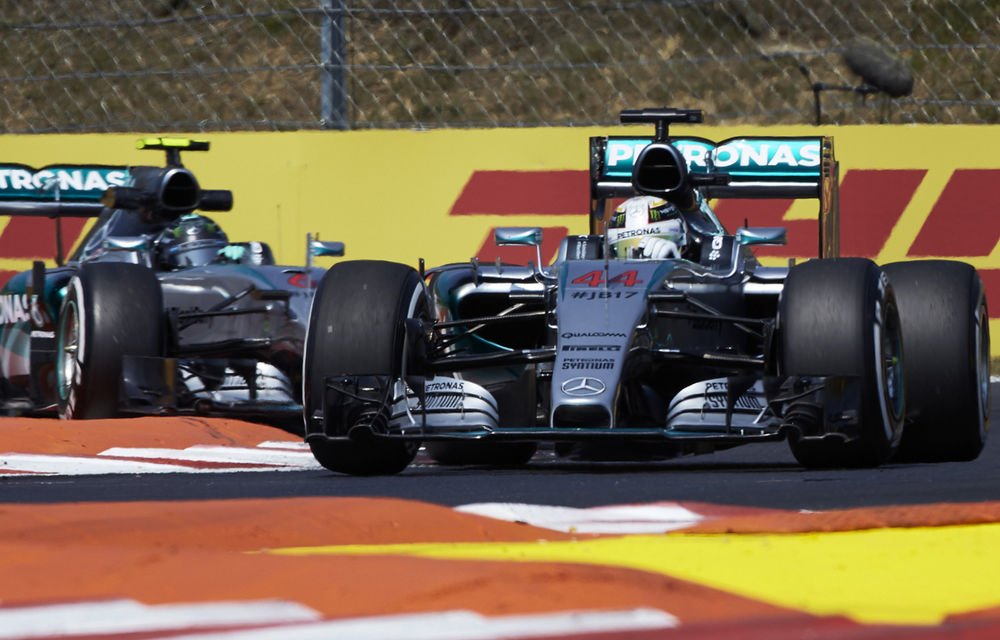 Hamilton, pole position la Hungaroring în faţa lui Rosberg şi Vettel - Poza 1