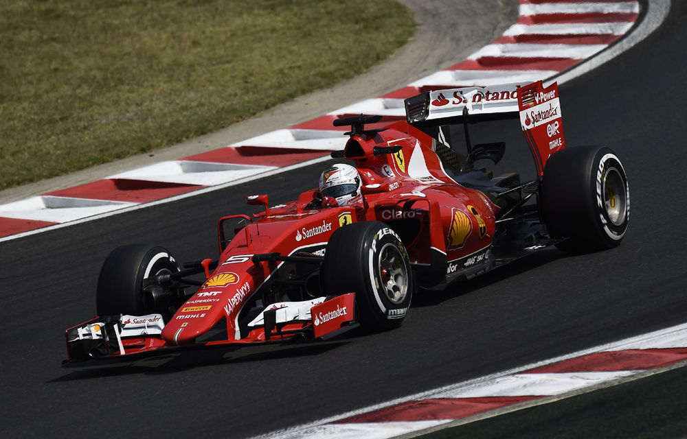 Vettel a câştigat cursa de la Hungaroring! Kvyat, primul podium din carieră pentru Red Bull - Poza 1