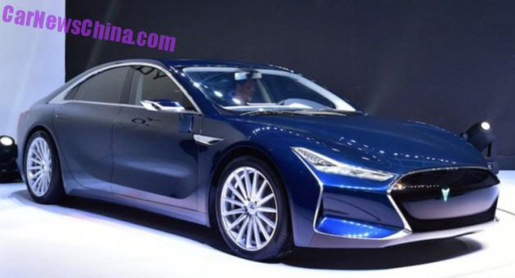 Chinezii au creat o copie electrică și după celebrul Tesla Model S - Poza 4