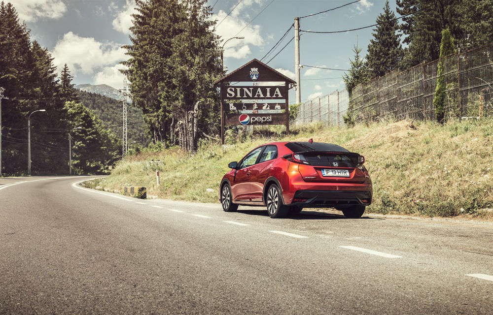 Test de consum cu Honda Civic 1.6 diesel: doar 2.9 litri pe ruta București-Sinaia-București - Poza 1