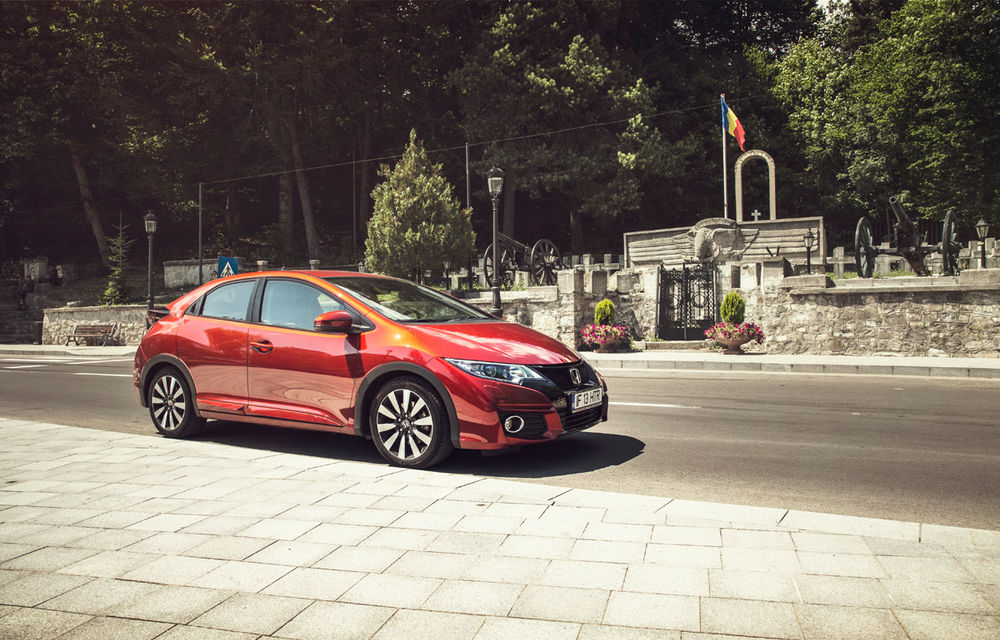 Test de consum cu Honda Civic 1.6 diesel: doar 2.9 litri pe ruta București-Sinaia-București - Poza 13