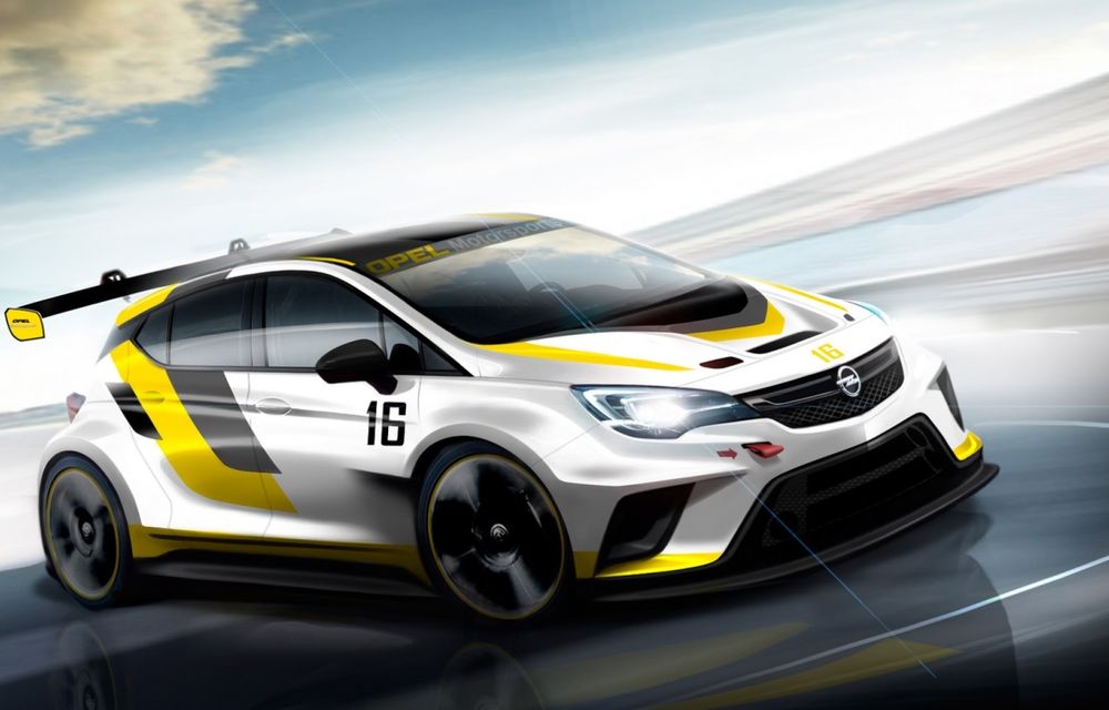 Opel pregătește o variantă de competiție a noii generații Astra - Poza 1