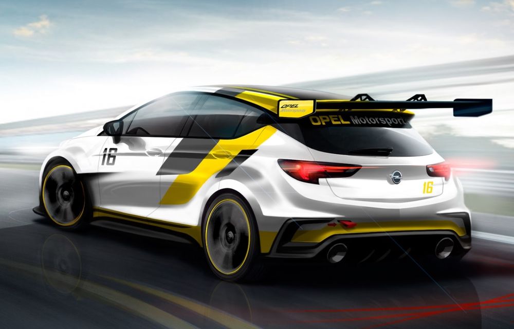 Opel pregătește o variantă de competiție a noii generații Astra - Poza 2