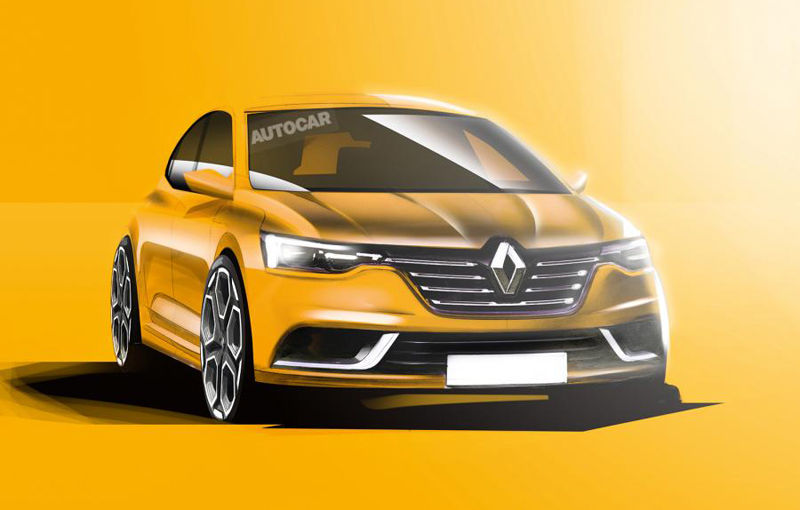 Cum va arăta noul Renault Megane? Diferenţe între ipotezele de design franceze şi cele britanice - Poza 3