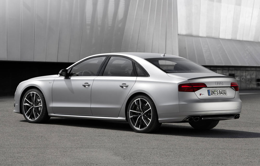 Audi prezintă noul S8 Plus: 605 CP şi 3.8 secunde pe 0-100 km/h pentru cel mai rapid A8 din istorie - Poza 13