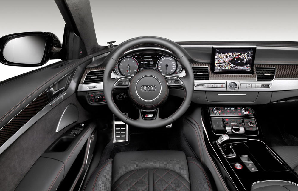 Audi prezintă noul S8 Plus: 605 CP şi 3.8 secunde pe 0-100 km/h pentru cel mai rapid A8 din istorie - Poza 15
