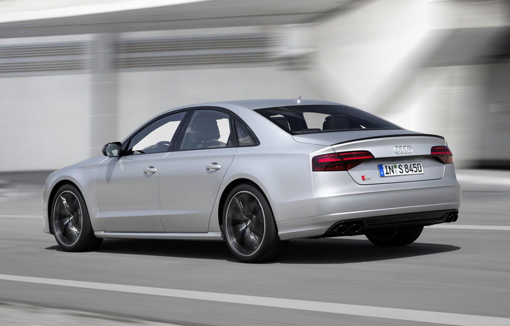 Audi prezintă noul S8 Plus: 605 CP şi 3.8 secunde pe 0-100 km/h pentru cel mai rapid A8 din istorie - Poza 4