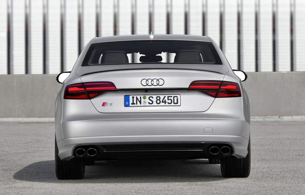 Audi prezintă noul S8 Plus: 605 CP şi 3.8 secunde pe 0-100 km/h pentru cel mai rapid A8 din istorie - Poza 14