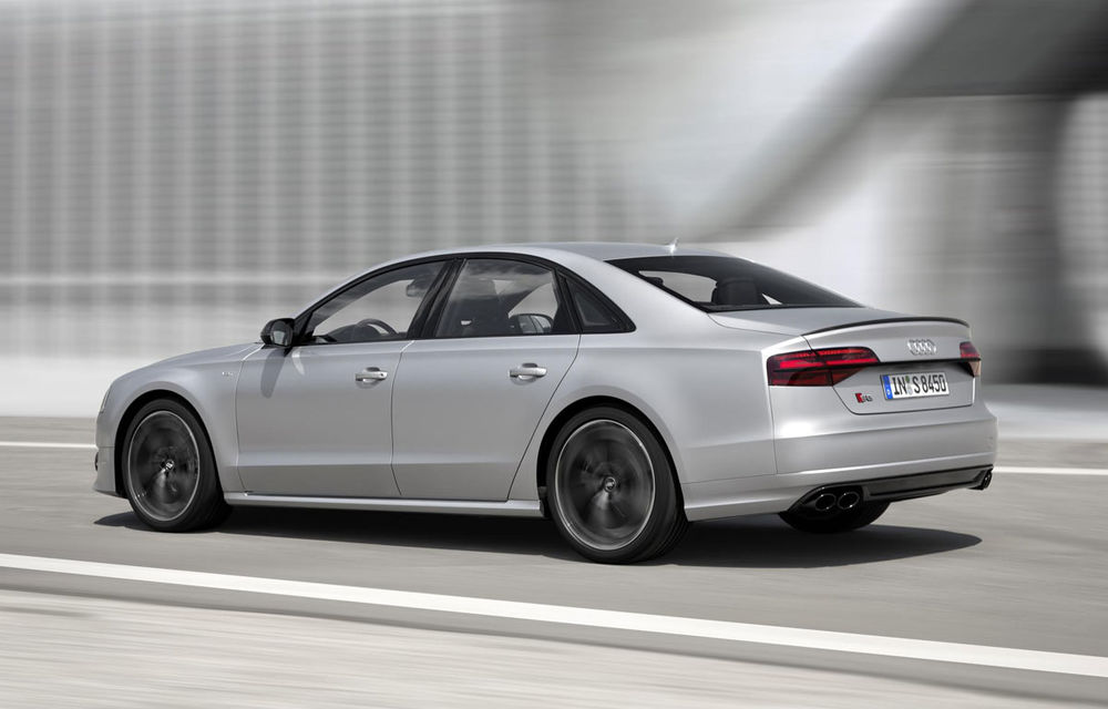 Audi prezintă noul S8 Plus: 605 CP şi 3.8 secunde pe 0-100 km/h pentru cel mai rapid A8 din istorie - Poza 5