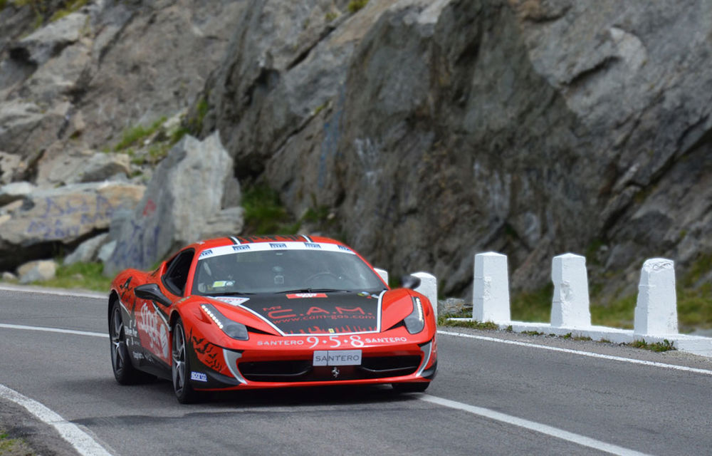 Un italian stabilește primul record de viteză pe Transfăgărășan la volanul unui Ferrari 458 Italia - Poza 2